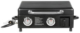PIT BOSS Sportsman PB2BSPD Portable Gas Griddle, 18,000 Btu, Propane, 2-Burner